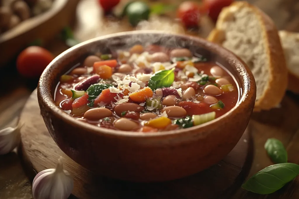  Italian minestrone soup