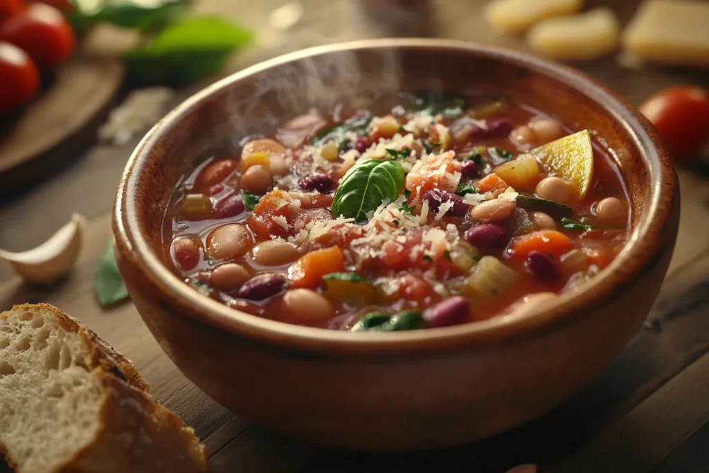  Italian minestrone soup