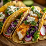 crispy fish tacos