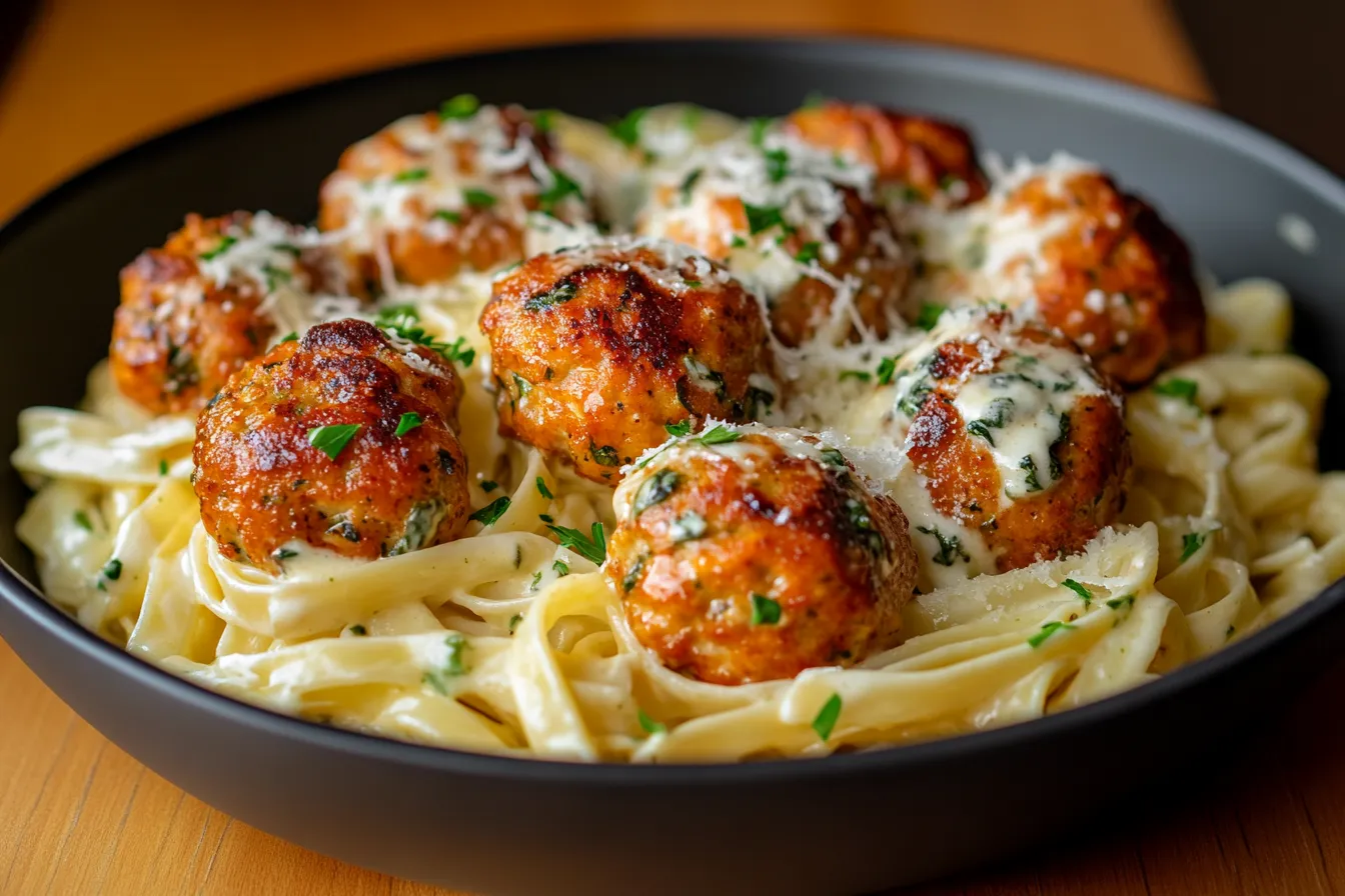 Chicken Ricotta Meatballs.