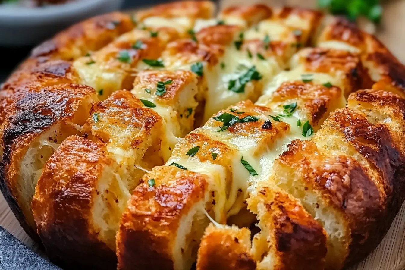 cheesy garlic bread