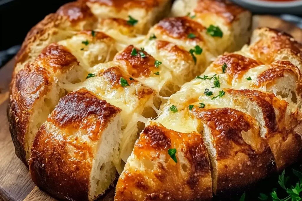 cheesy garlic bread 