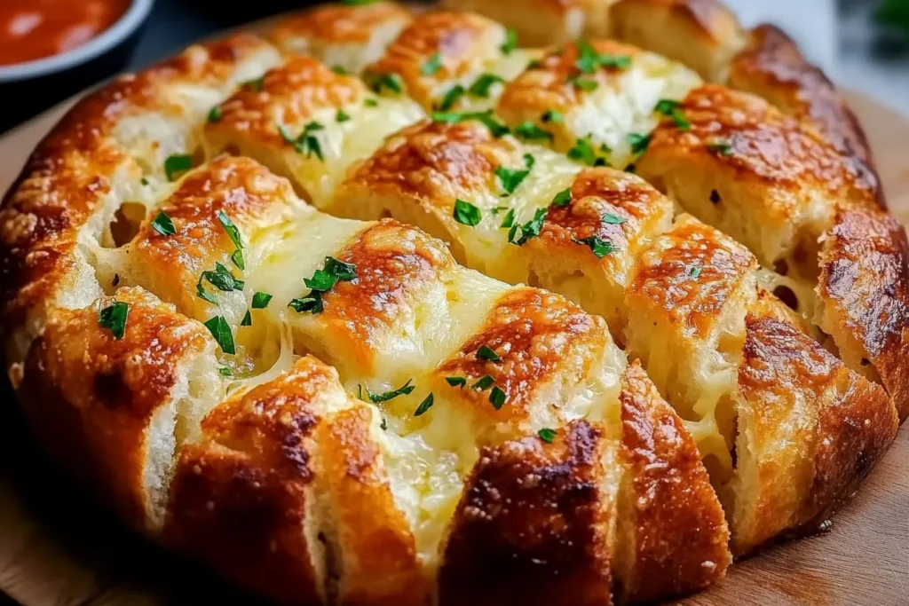 cheesy garlic bread 