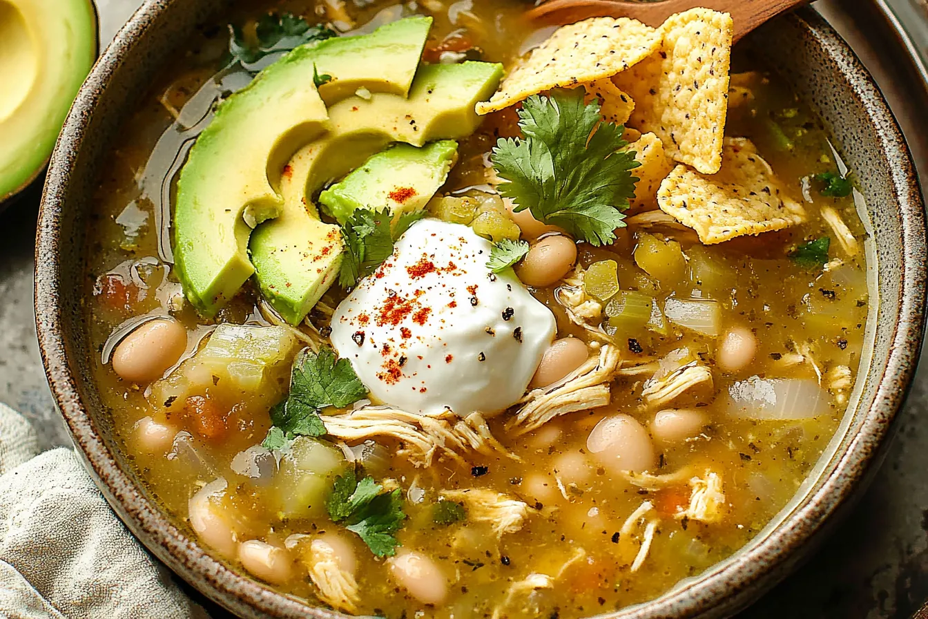 green chili soup