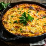 Sausage Cornbread Casserole Recipe