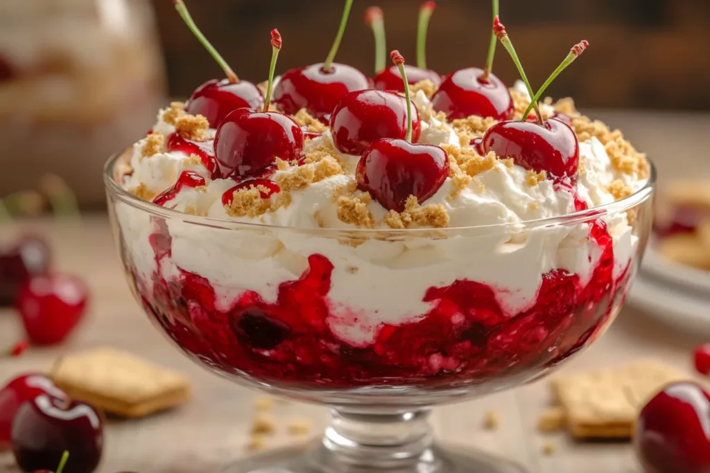 cherry cheesecake fluff 