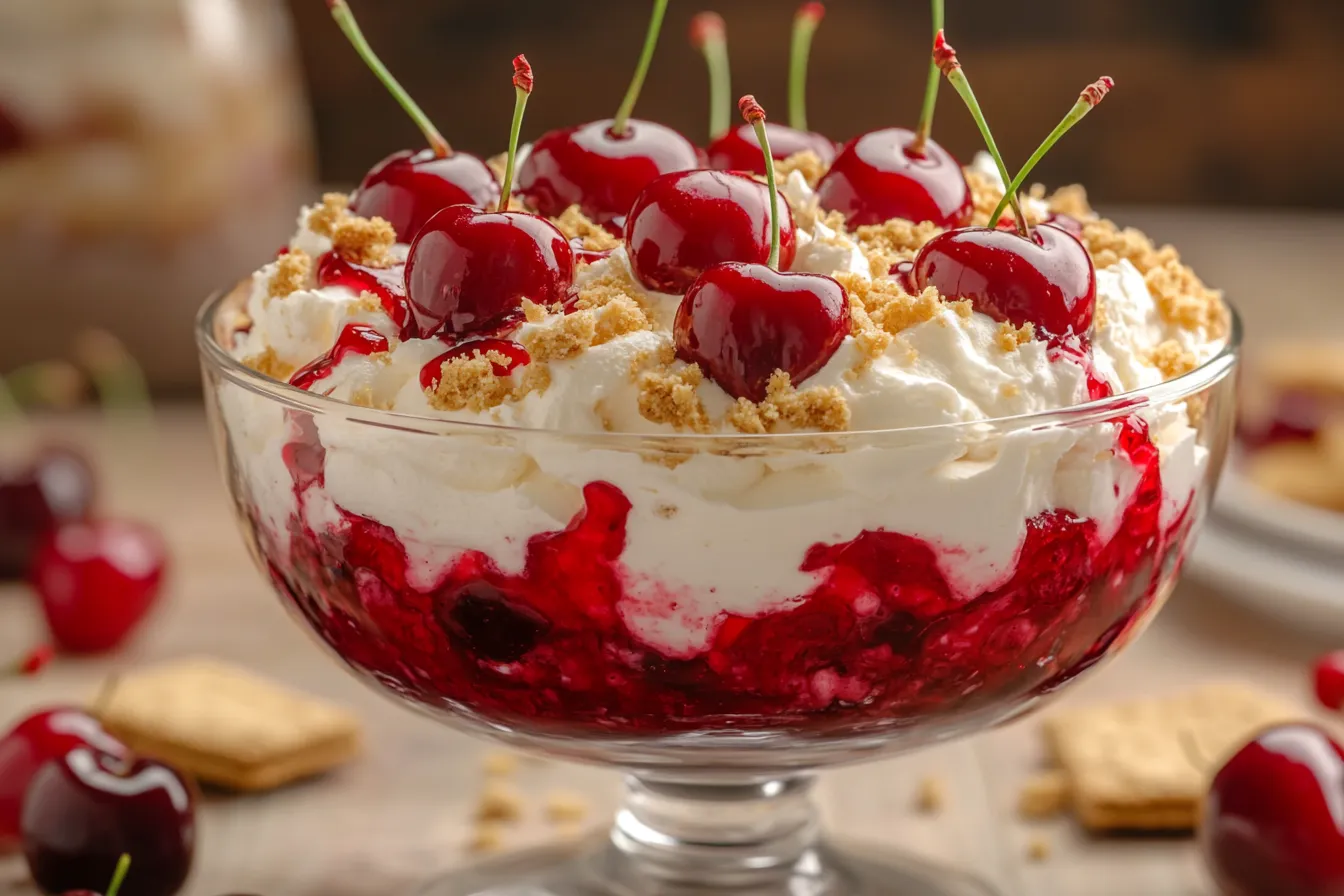 cherry cheesecake fluff