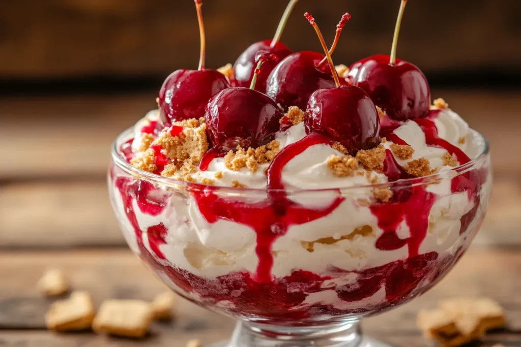 cherry cheesecake fluff 