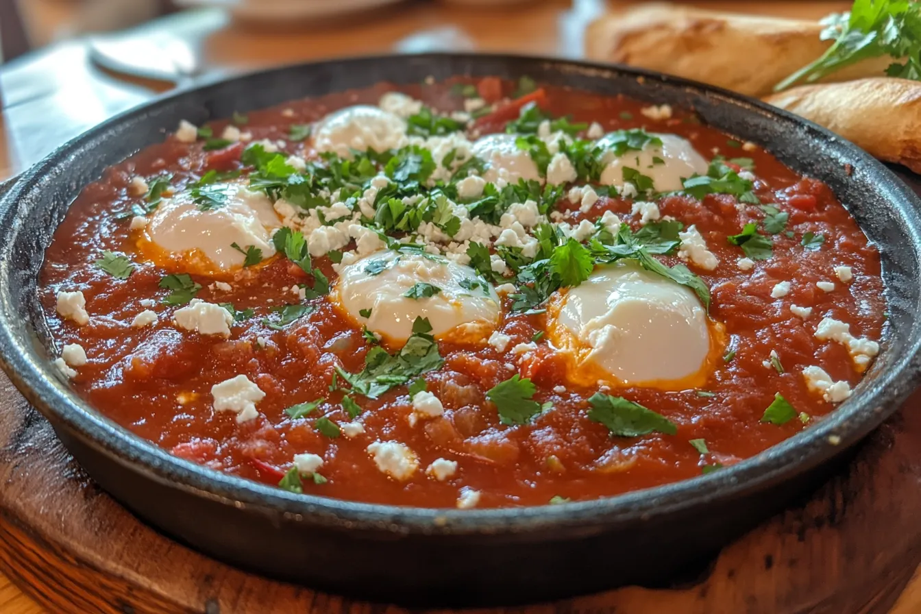 Authentic shakshuka