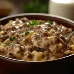 easy beef stroganoff