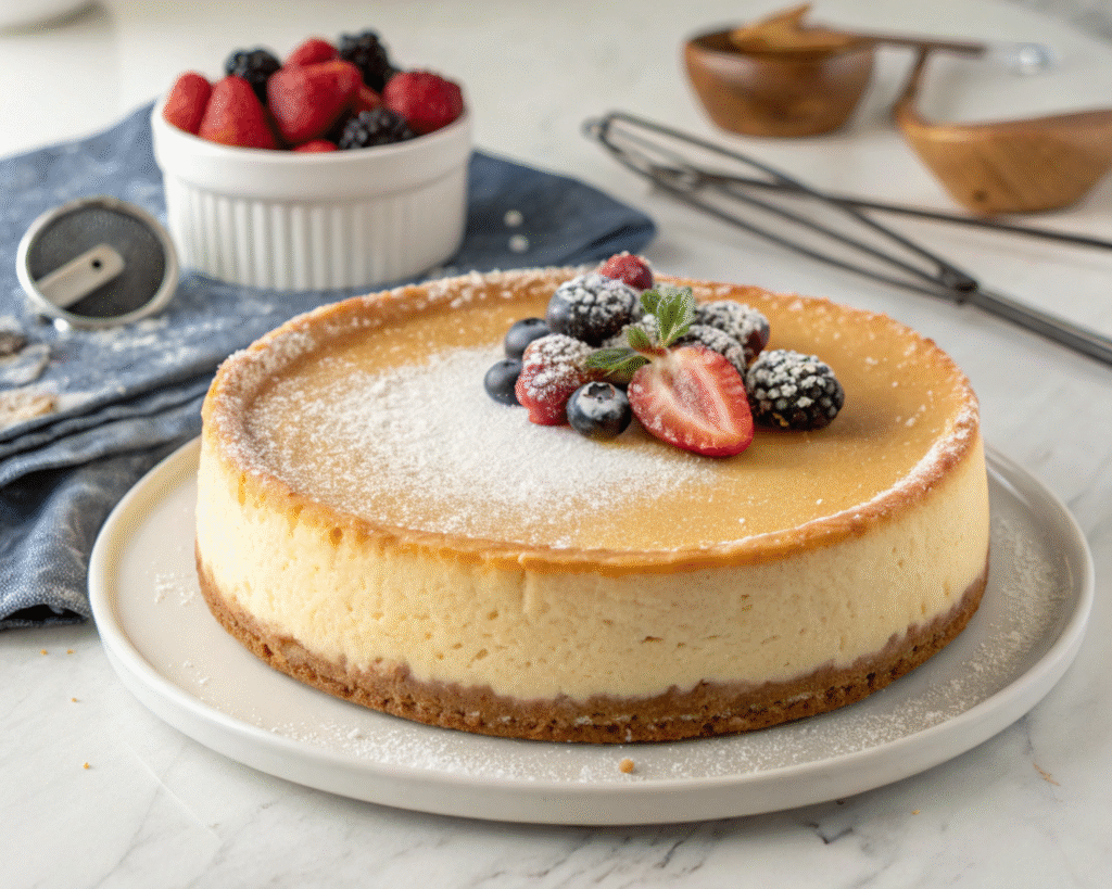 creamy cheesecake