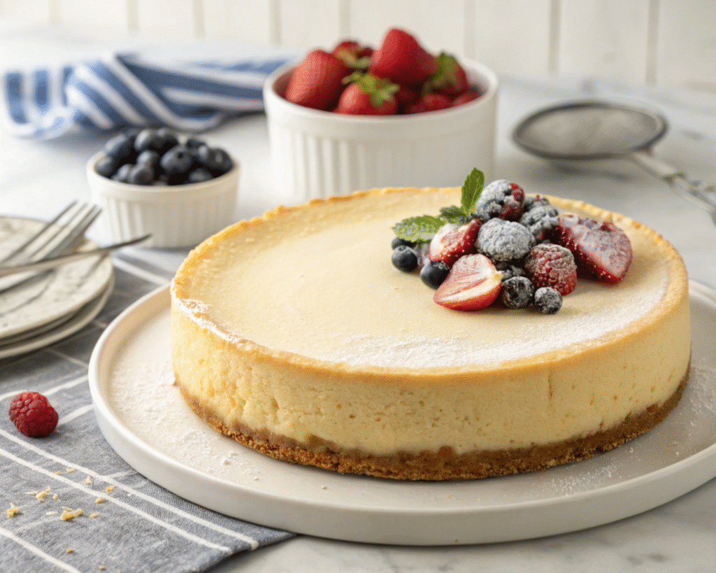 creamy cheesecake
