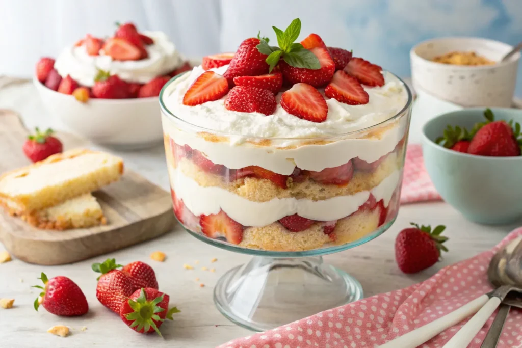 shortcake trifle