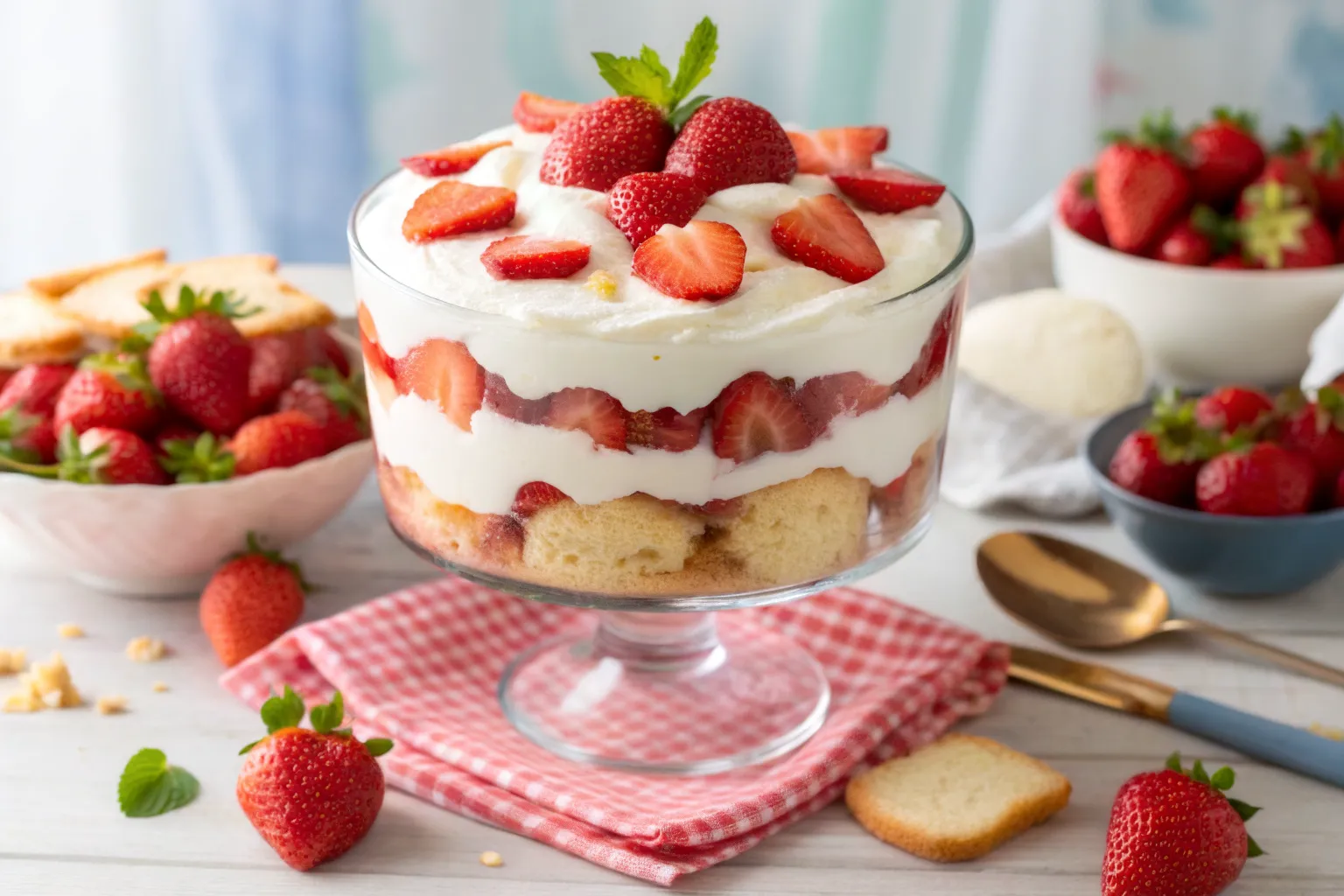 shortcake trifle