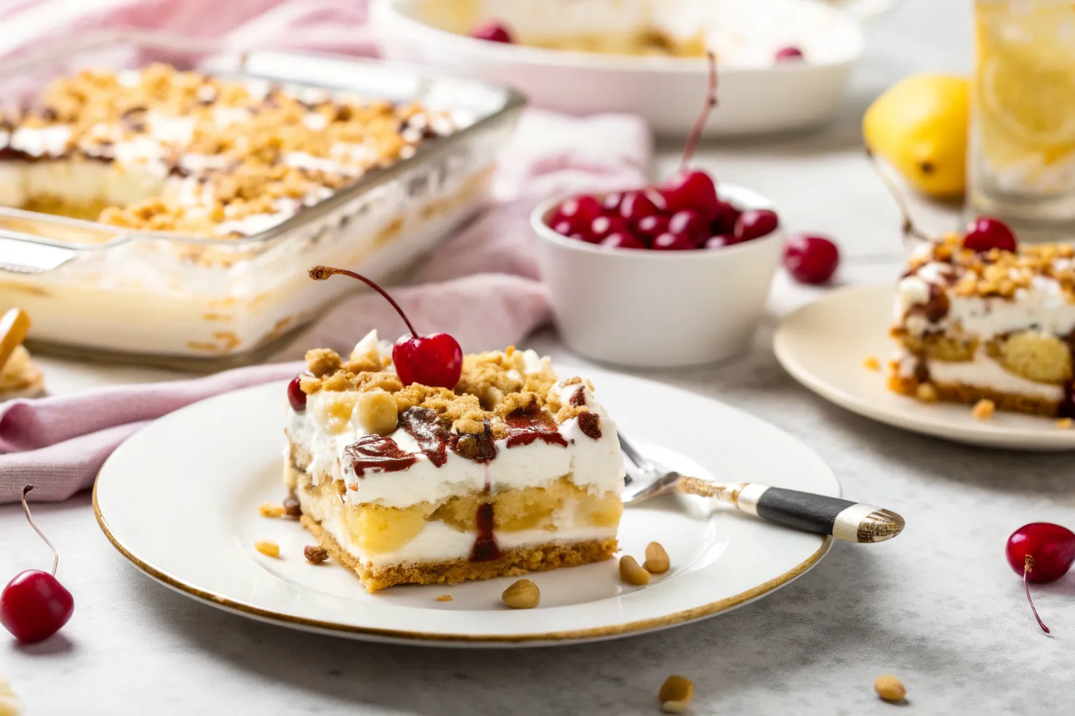 banana split dessert