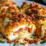 Cream Cheese & Bacon Stuffed