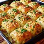 pull-apart garlic bread