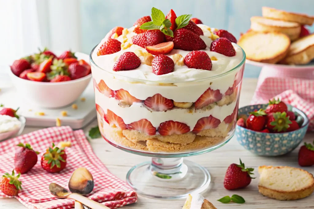 shortcake trifle