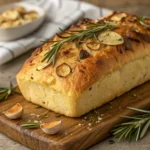 rustic homemade bread